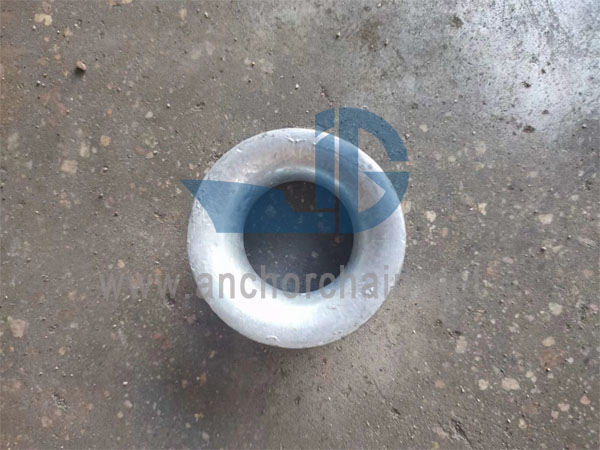 JIS B 2802 Thimble D Taype за манилско (влакнесто) въже, кръгъл тип