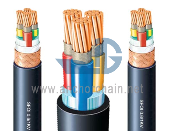 SFOI Пожароустойчив корабен захранващ кабел 0.61KV